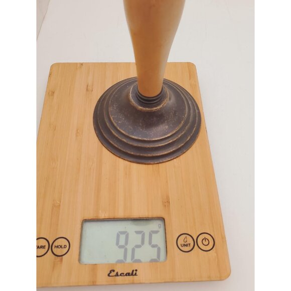 Vintage candelabra candle holders/ 3 arm candelabras/ candelabra perfect for - Picture 9 of 10